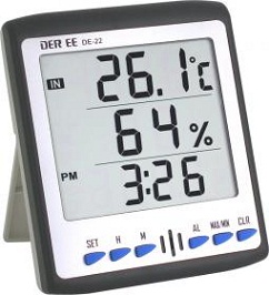 DE-22溫濕度計